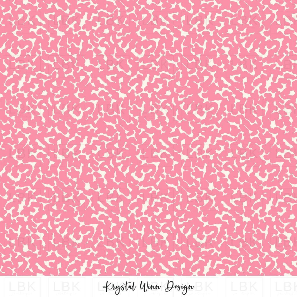 Abstract Notebook Pink