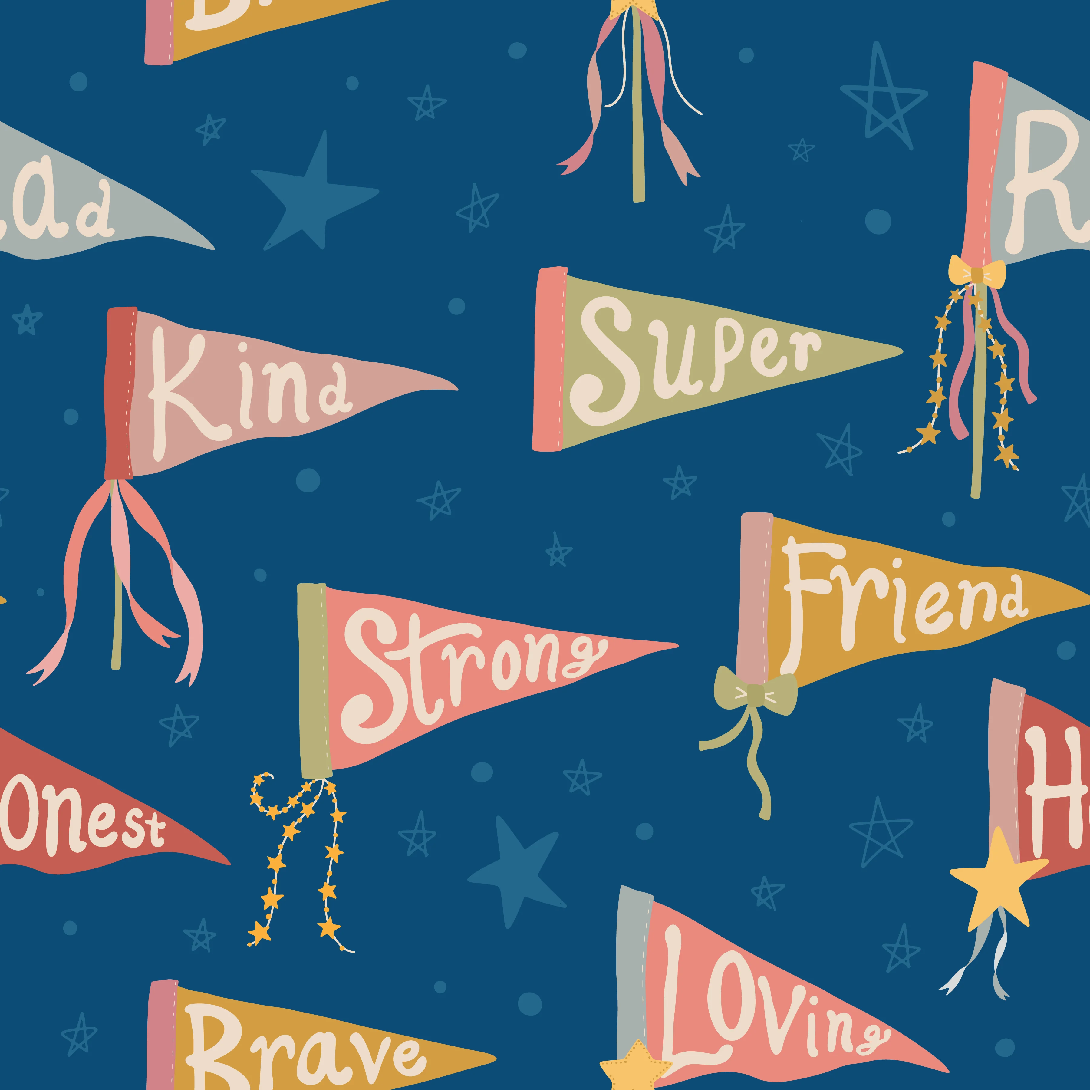 Affirmation Flag Navy