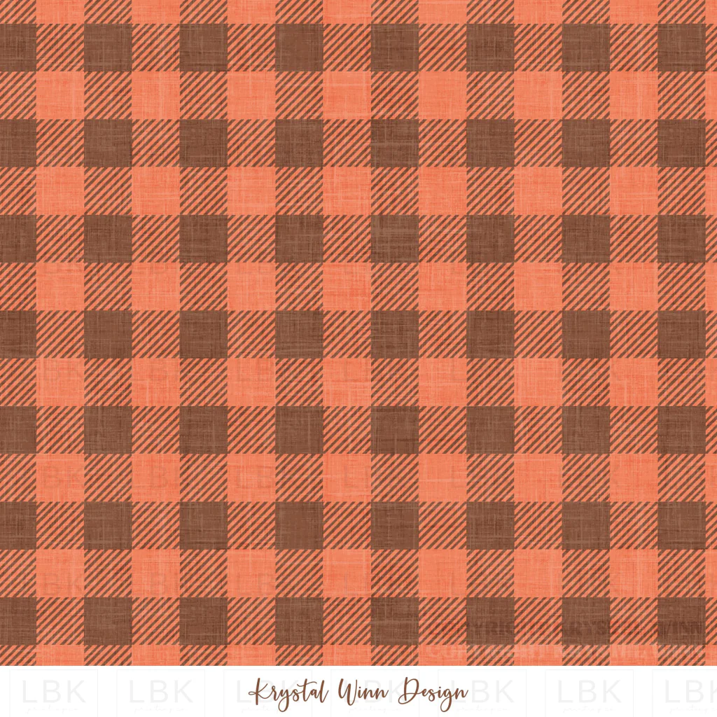 Alaska Flannel Plaid Salmon