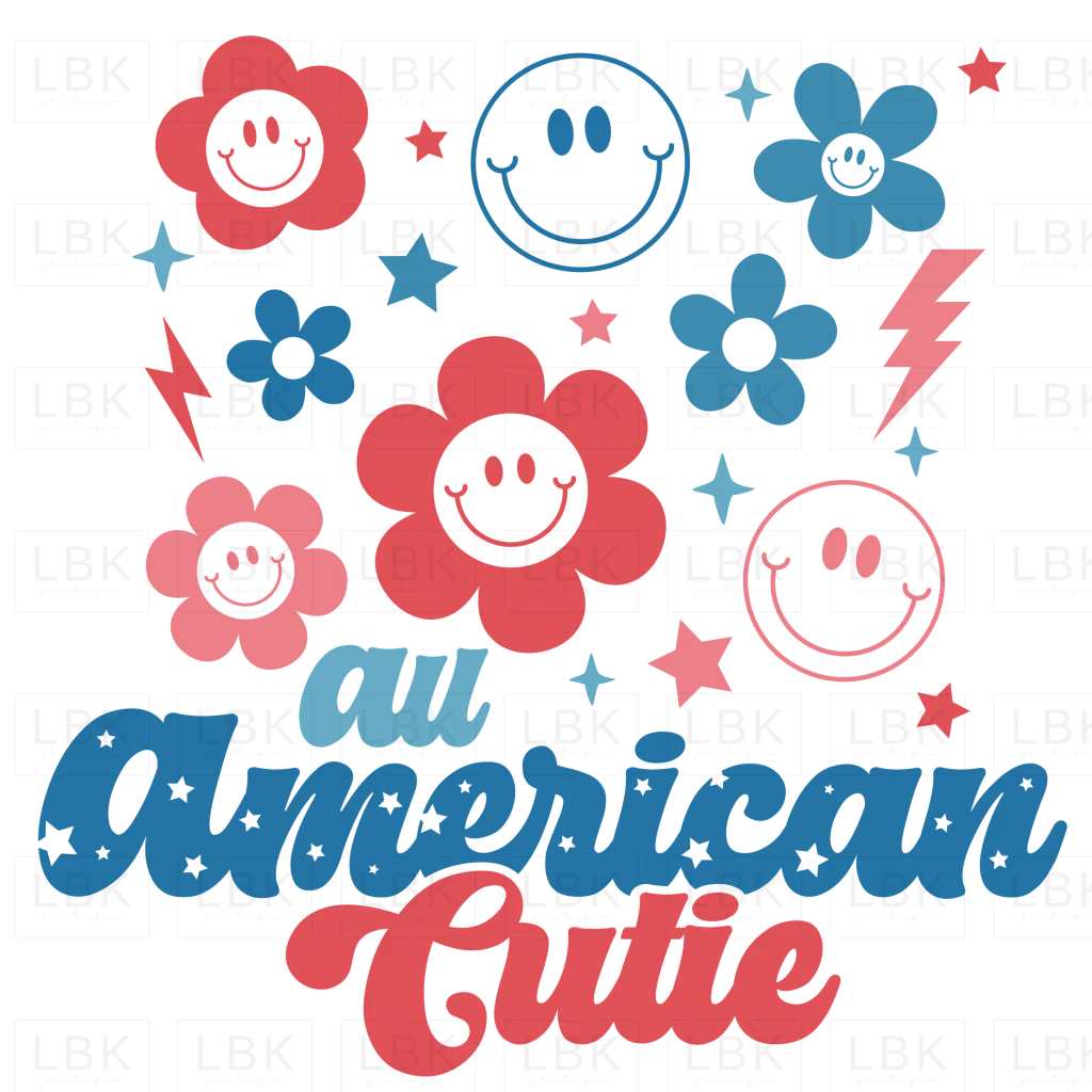 All American Cutie- DTF