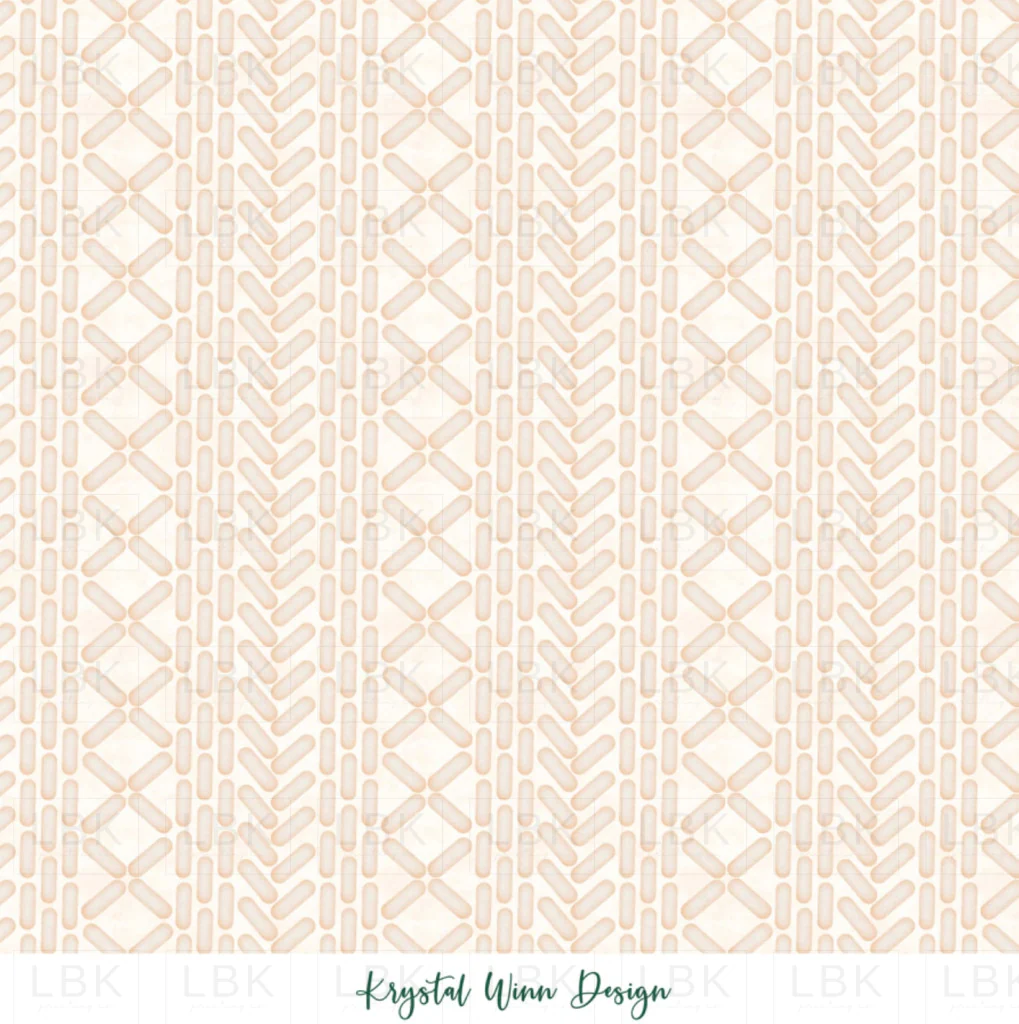 All I Want for Christmas Cable Knit Cream