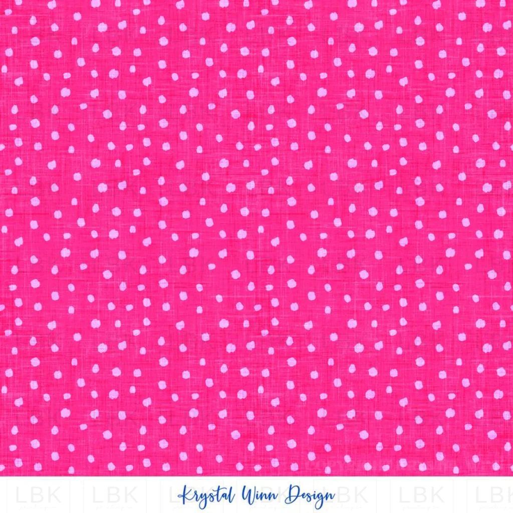 Aloha Dots Hot Pink