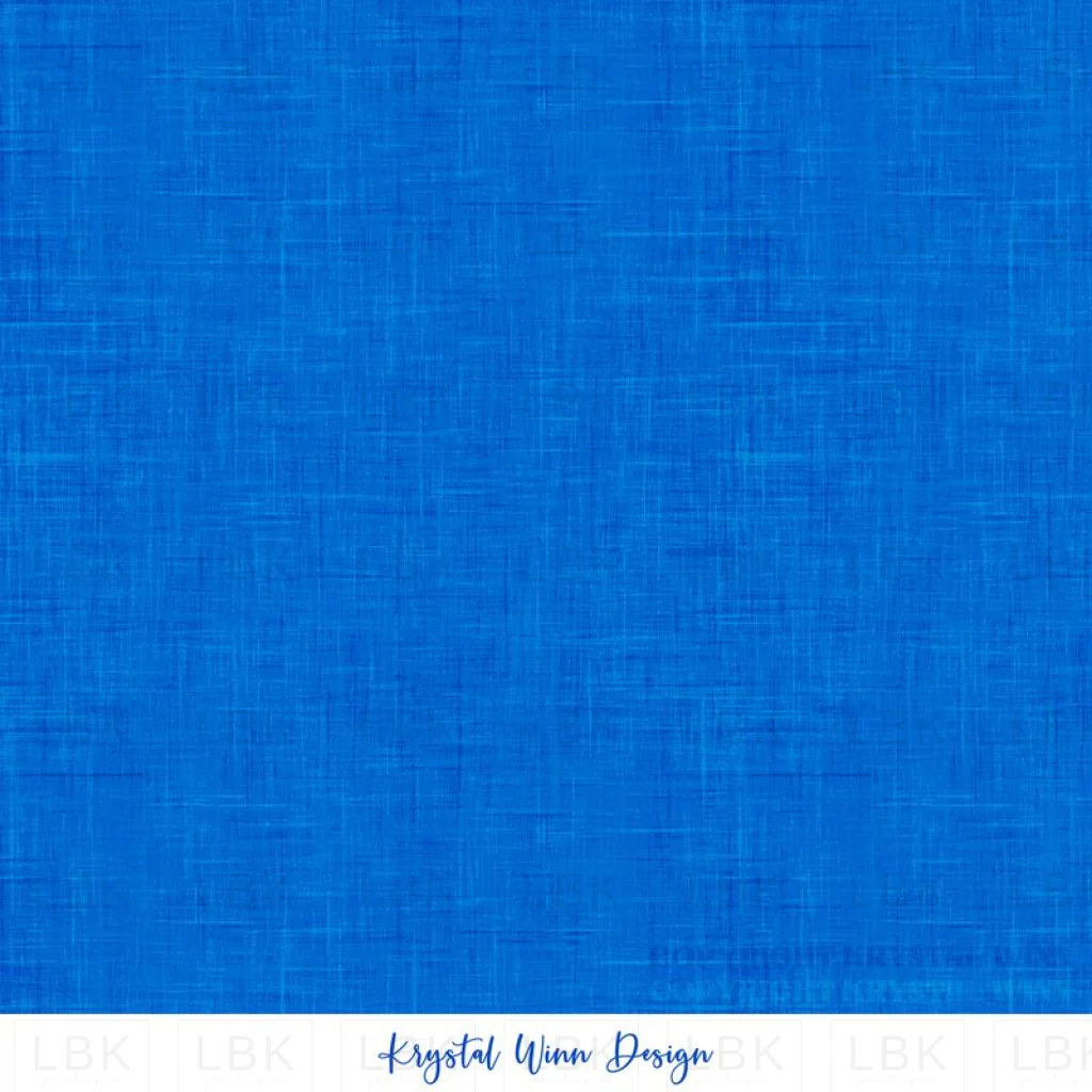 Aloha Faux Woven Solid Blue