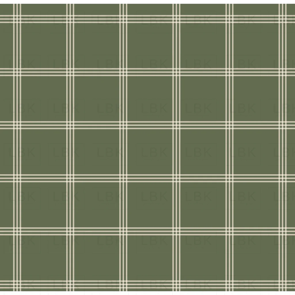 Autumn Joy Green Plaid