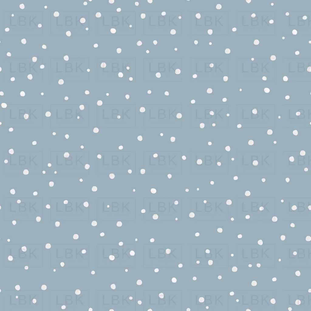 Avaleigh light Blue and white dot