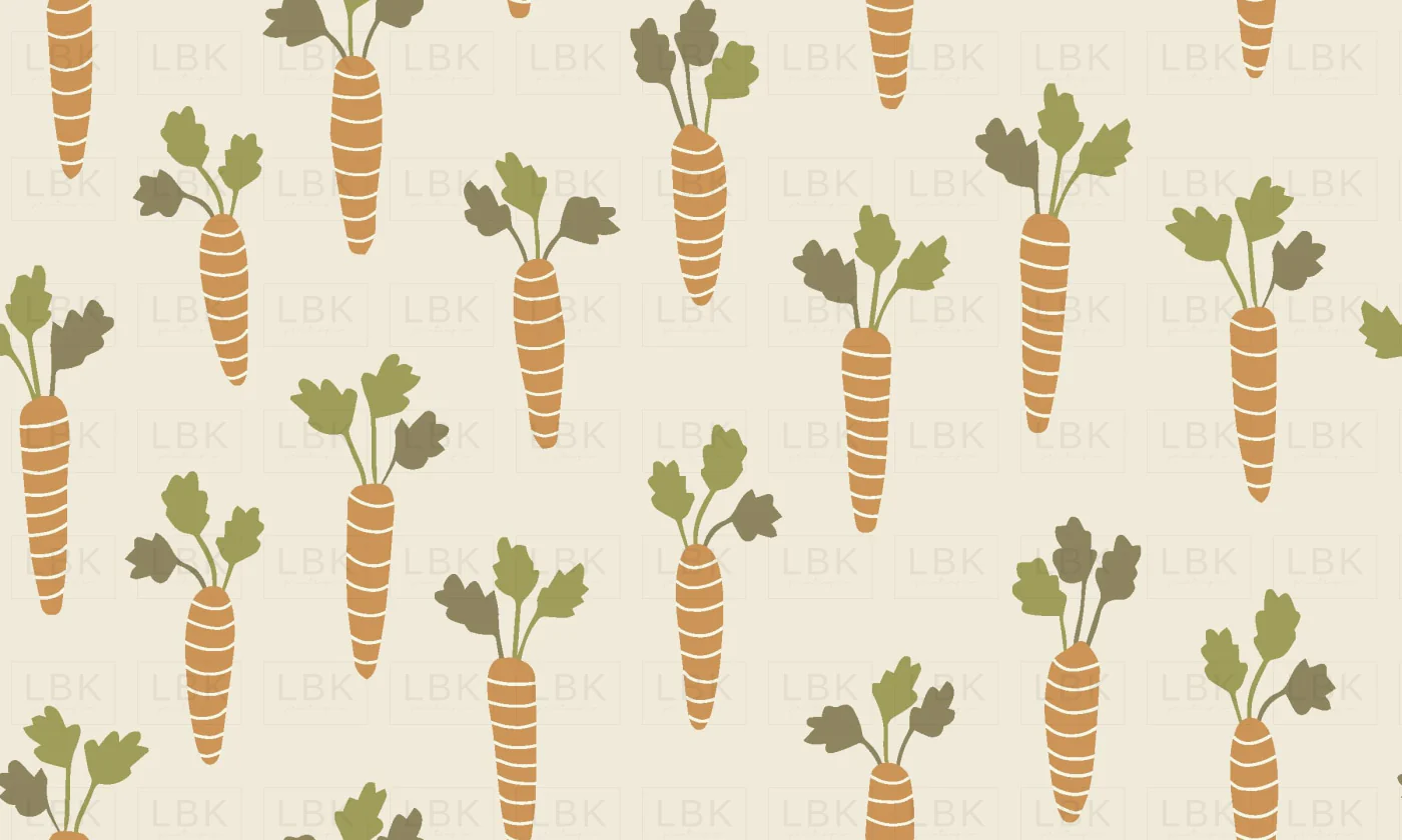 Baby Carrots on Cream