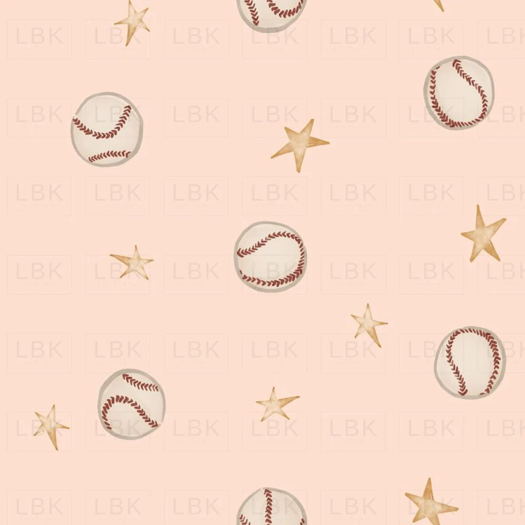Baseball and Stars-Blush