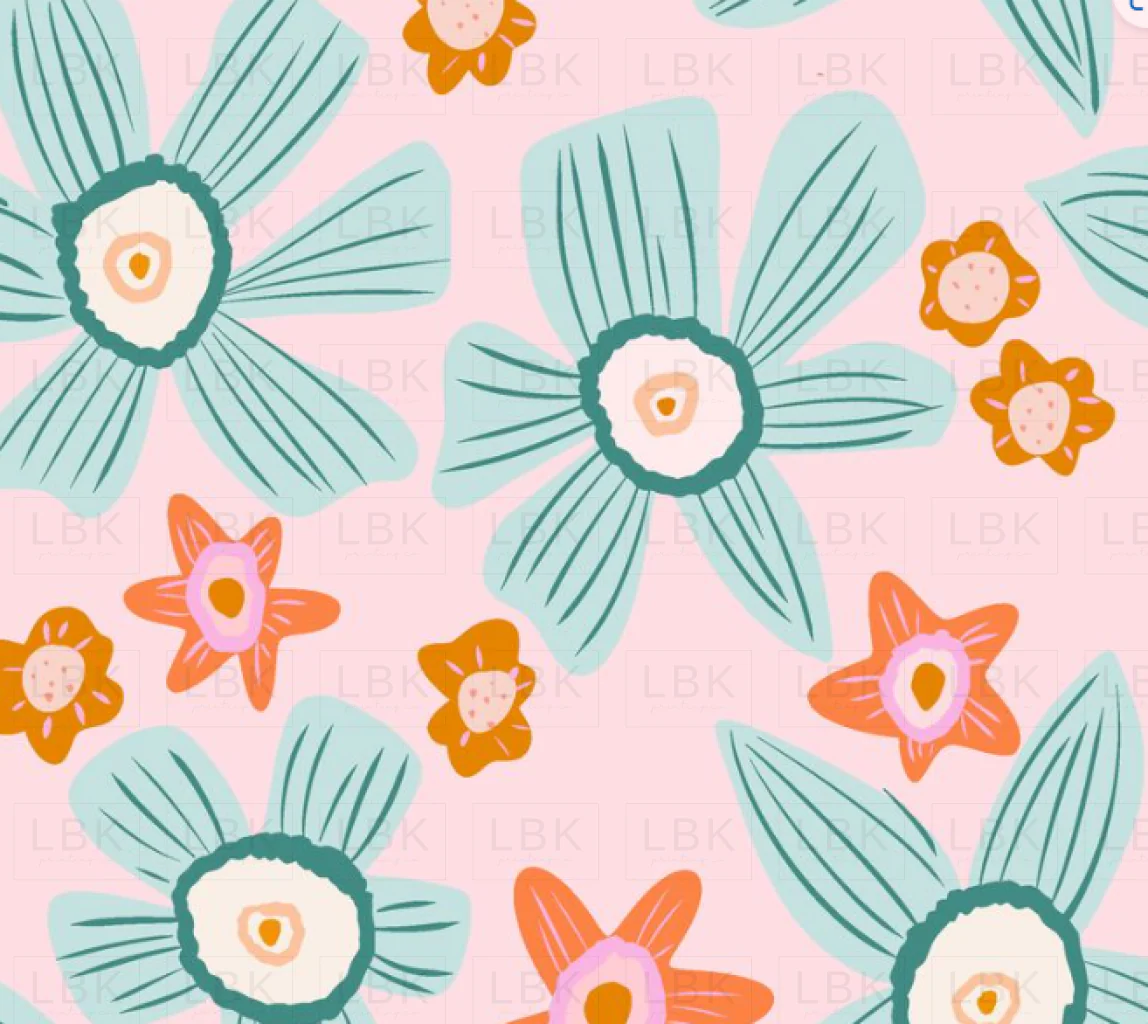 beach blooms pink