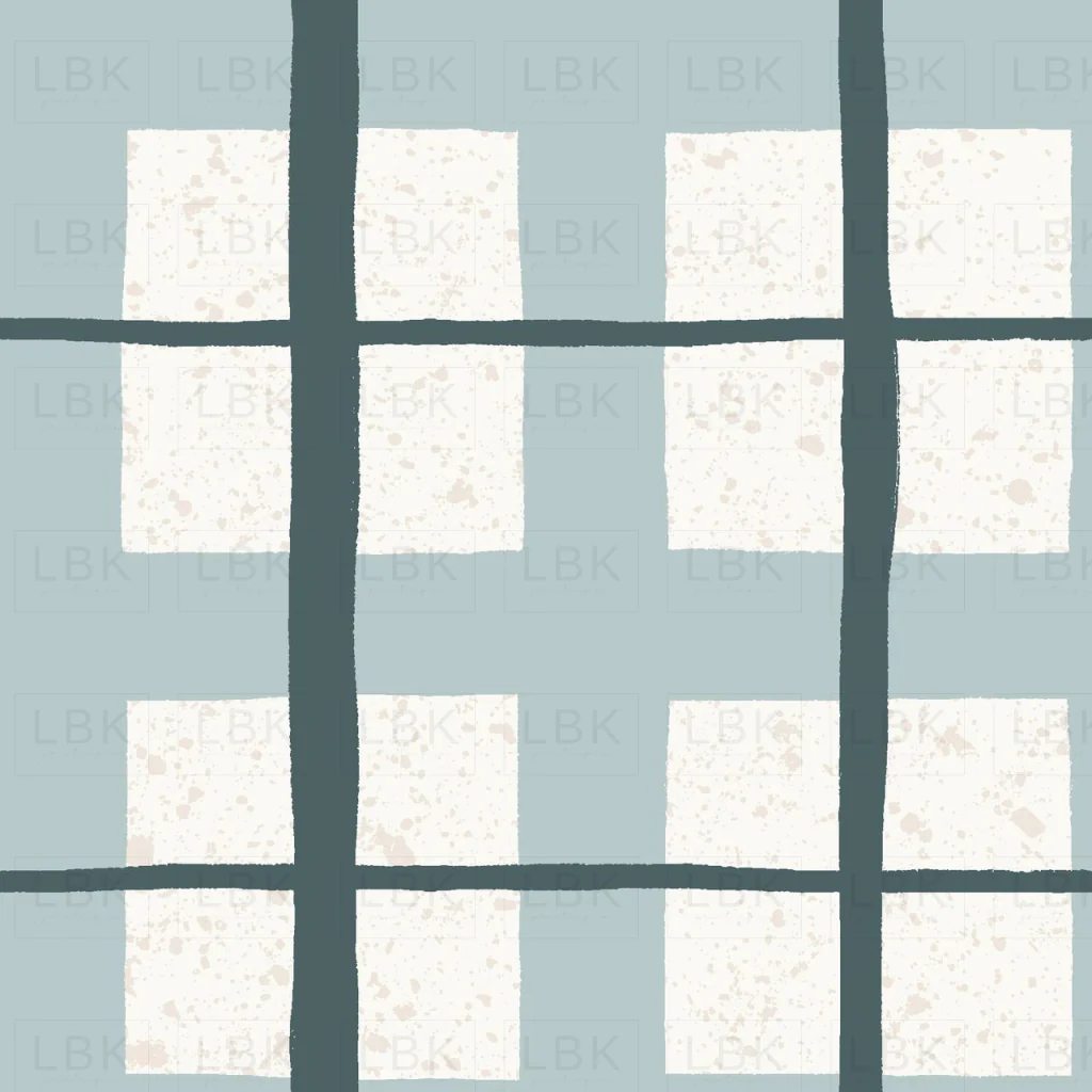 Beach Picnic Plaid_Blue