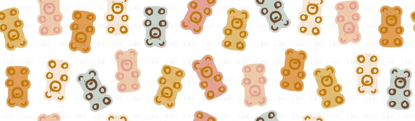 Bears in Gummie white