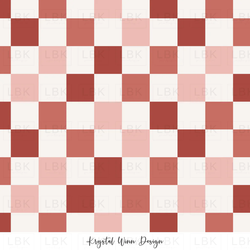 Bee Mine Checkered Pink