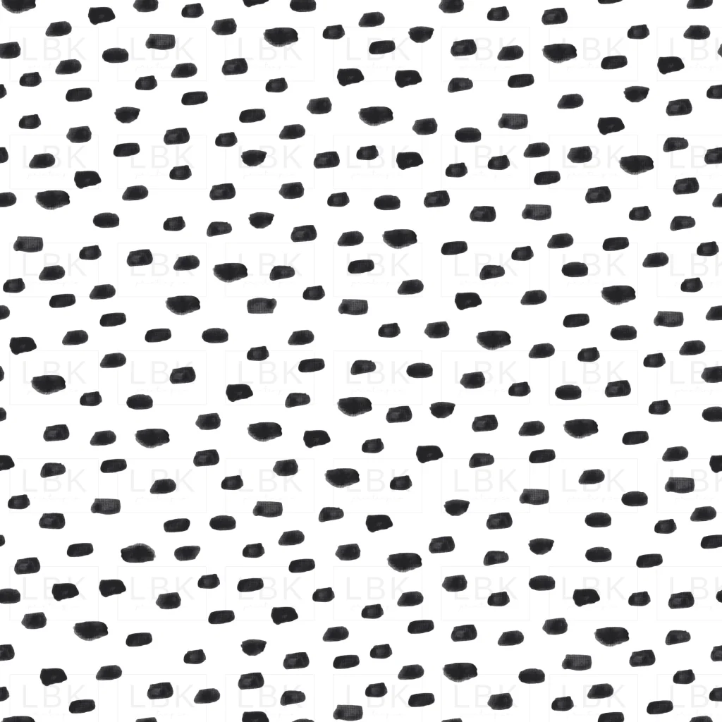 Black and White Boho Dashes
