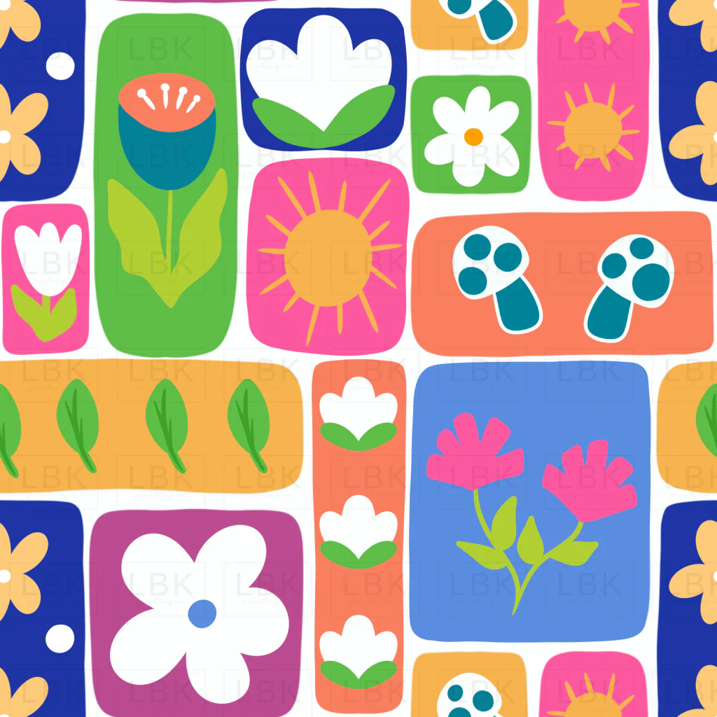 Blocky Floral