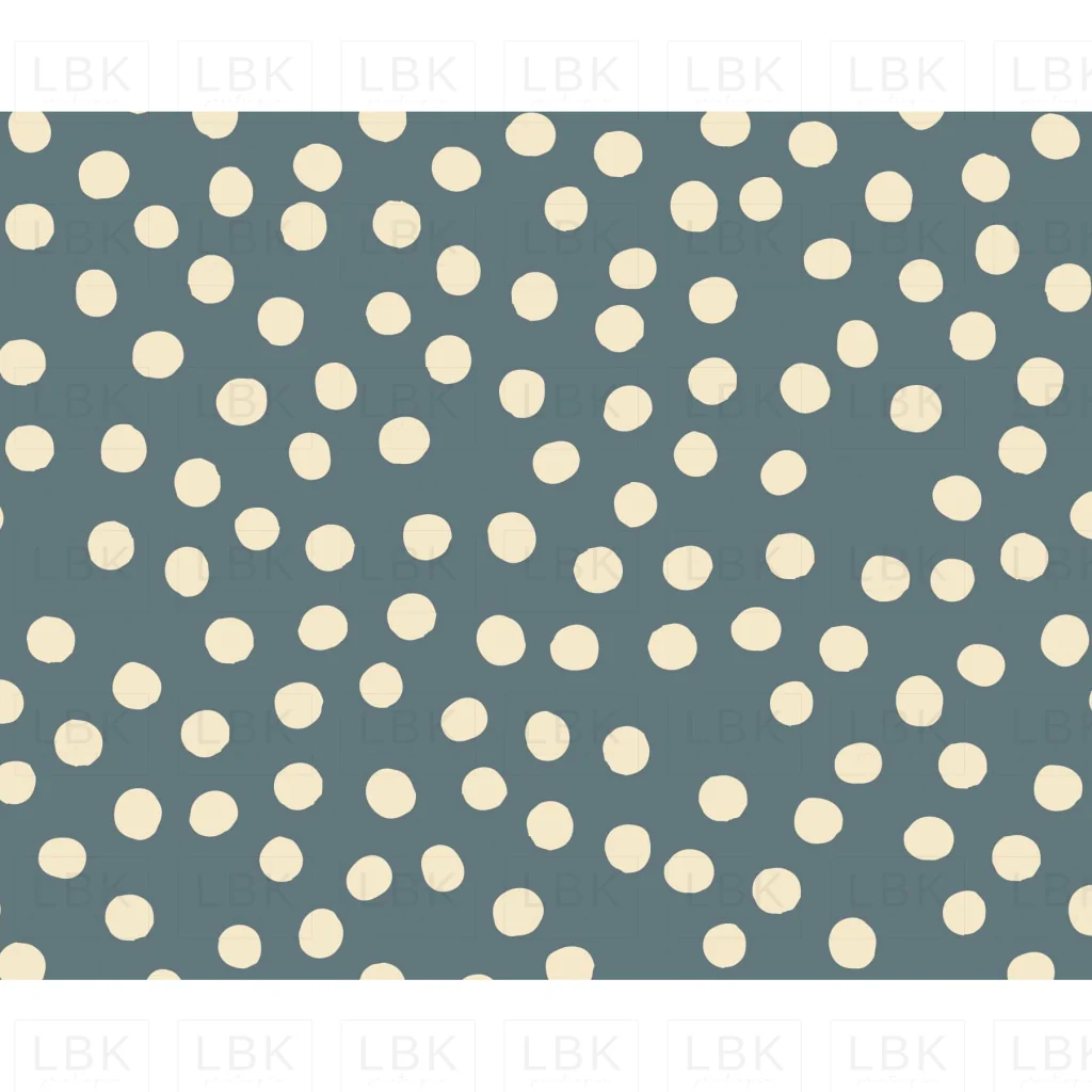 Blue Cream Dot