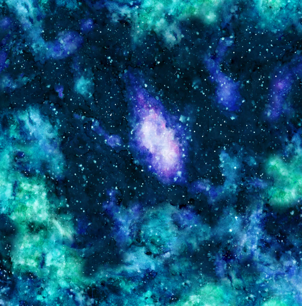 Blue Green Andromeda