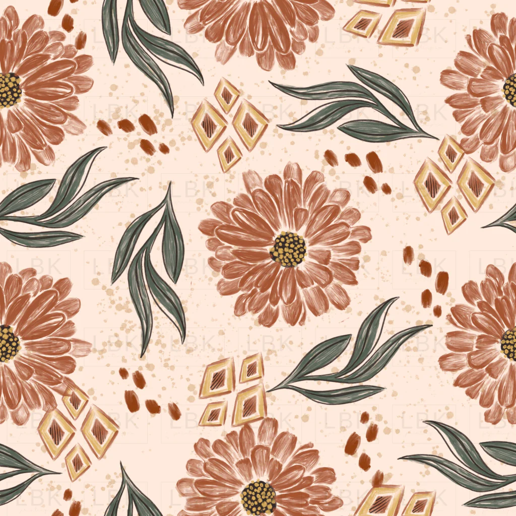 Boho floral