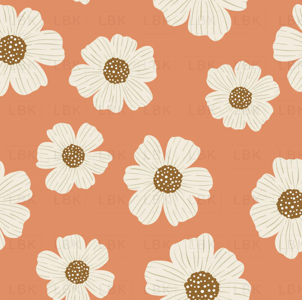 Boho Floral Copper Tan