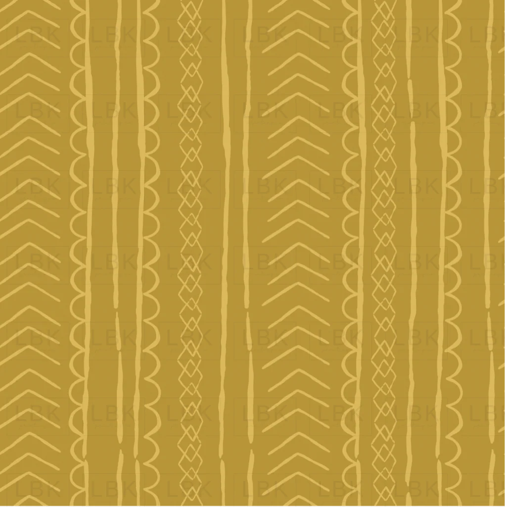 Boho Stripe Yellow