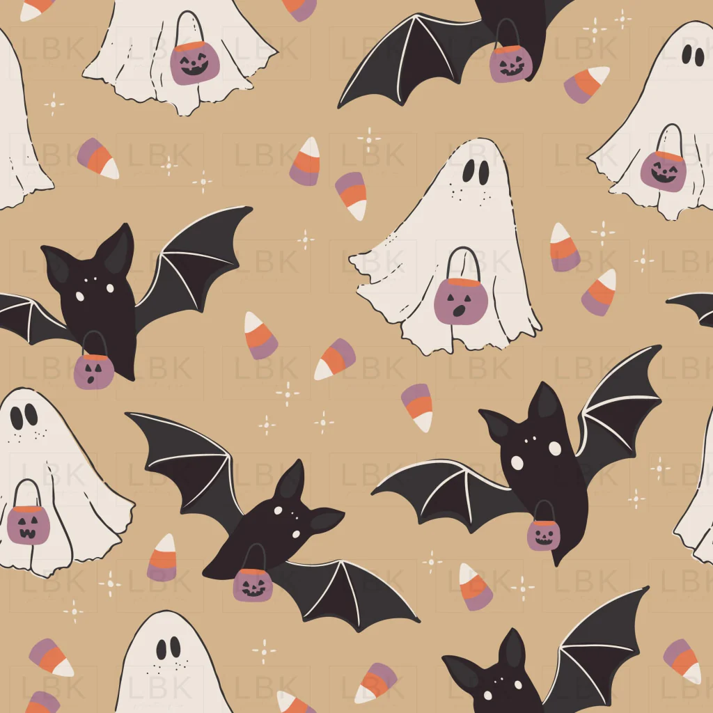 Boo Bats in Beige