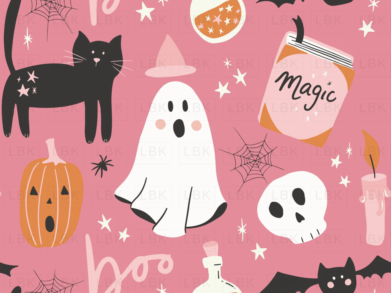 boo in pink