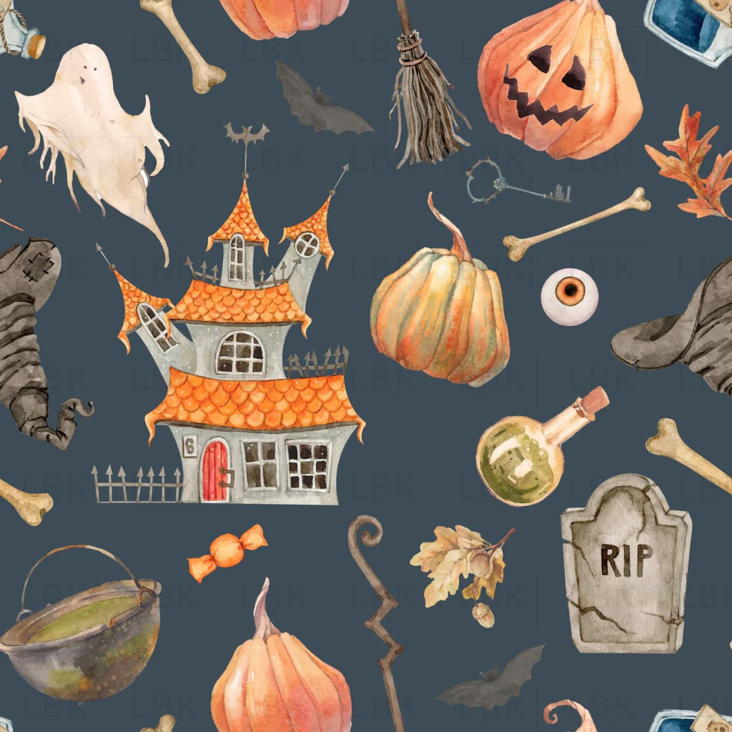 Boo's House Deep Navy