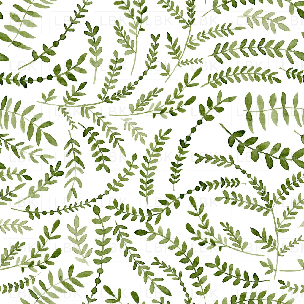 Botanical Leaves on Olive