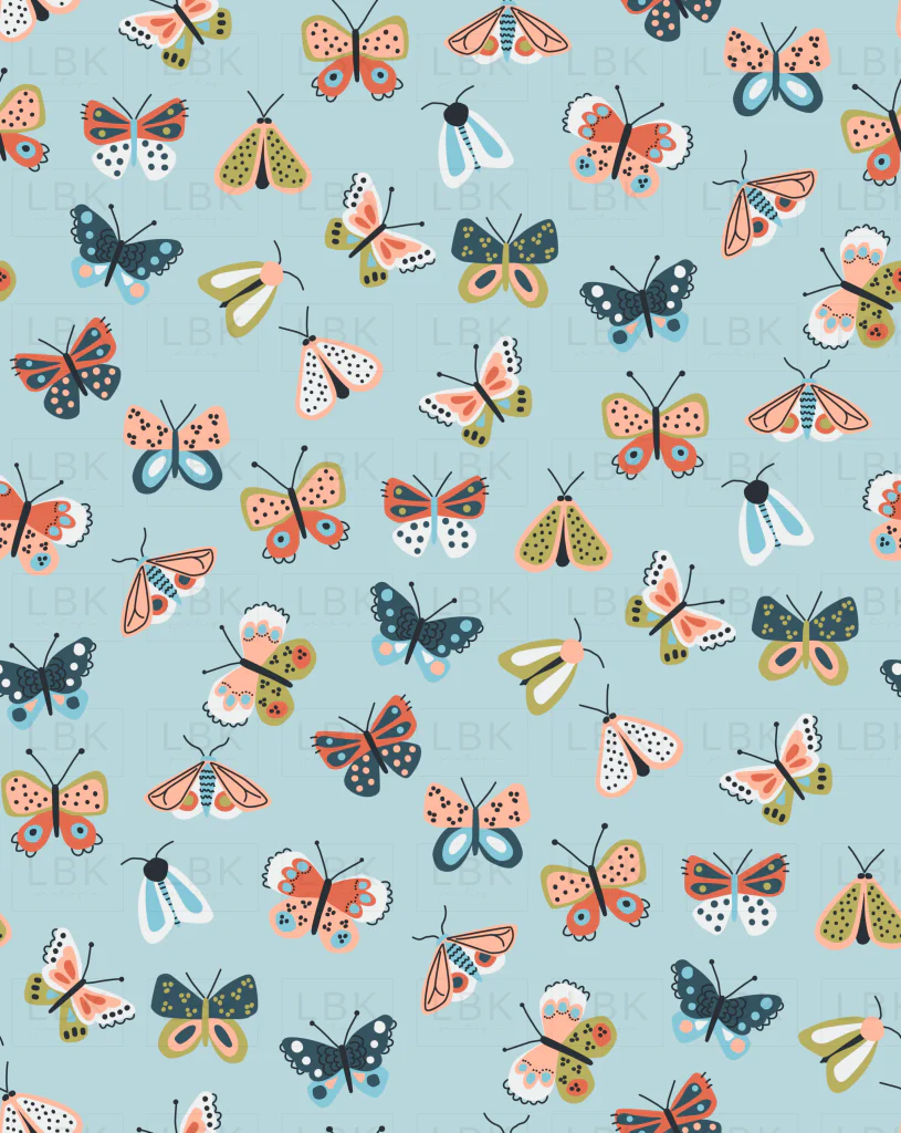 bright butterflies