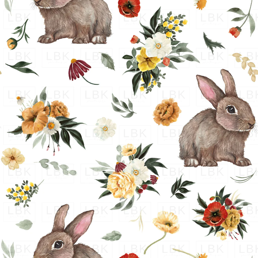 Bunnies and Florals