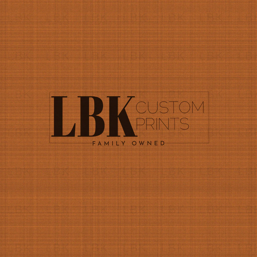 Burnt Orange Linen Texture
