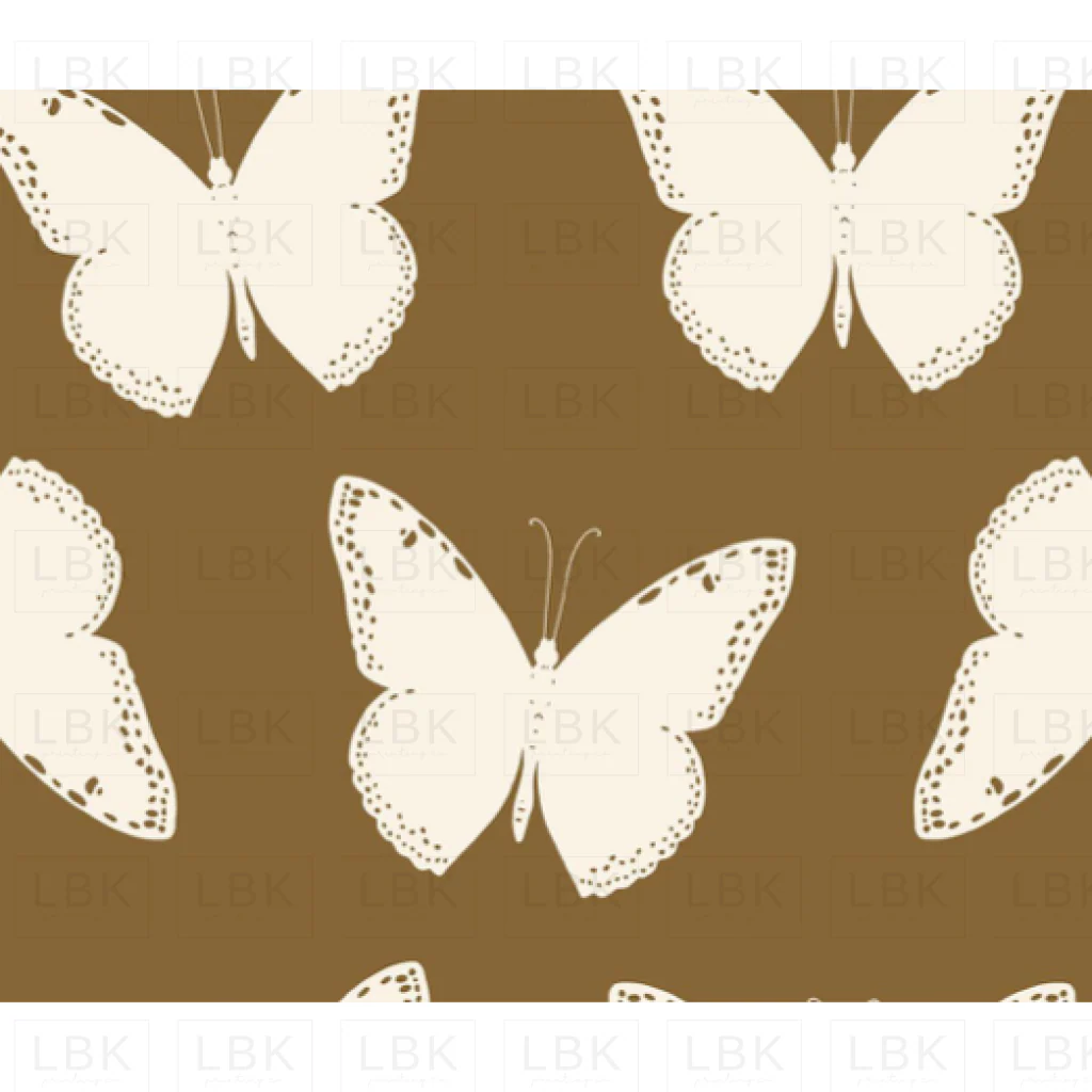 Butterflies in chocolate