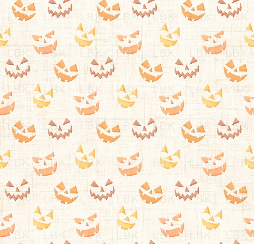 Candy Corn Harvest Faces White