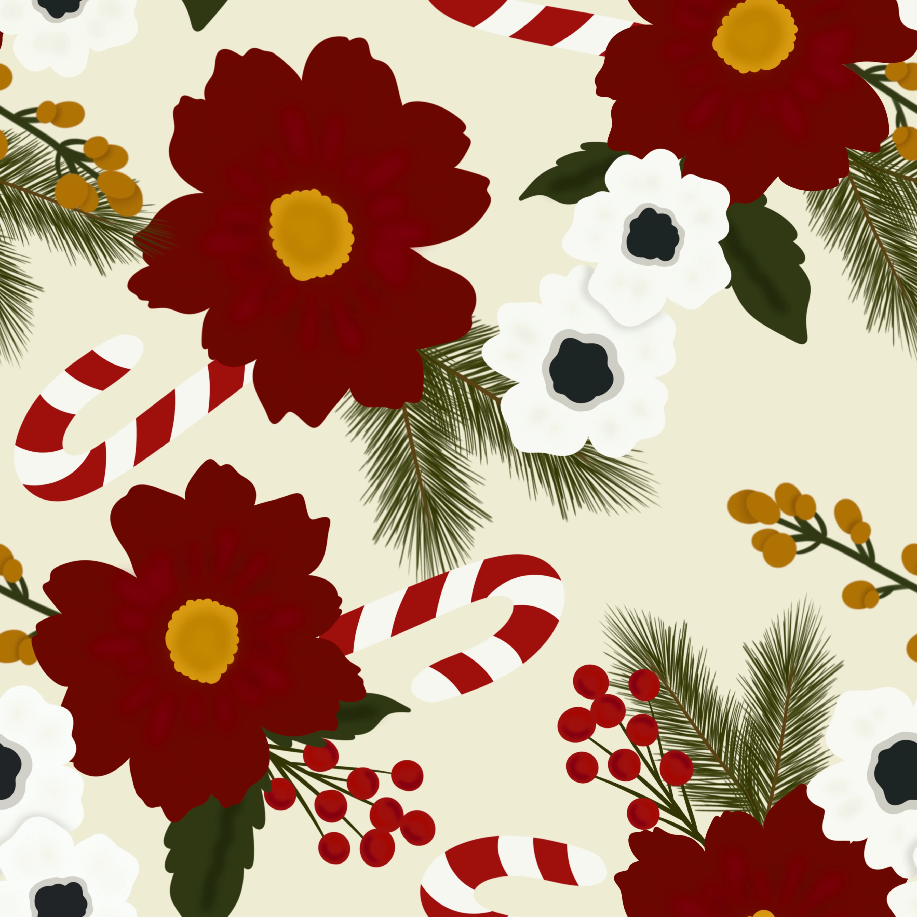 Candycanefloral