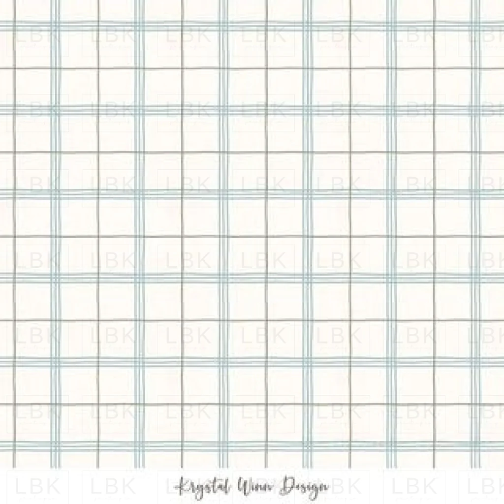 Carrot Farm Plaid Reverse Blue