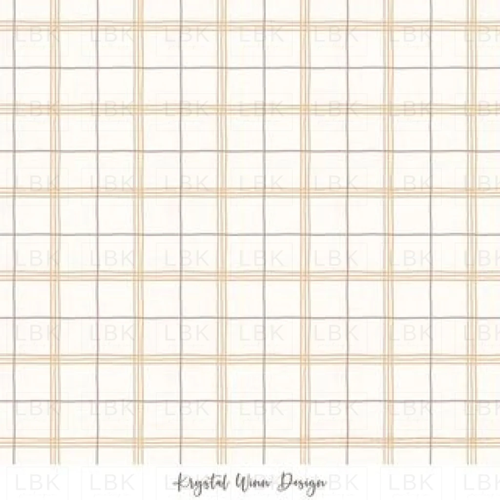 Carrot Farm Plaid Reverse Gold
