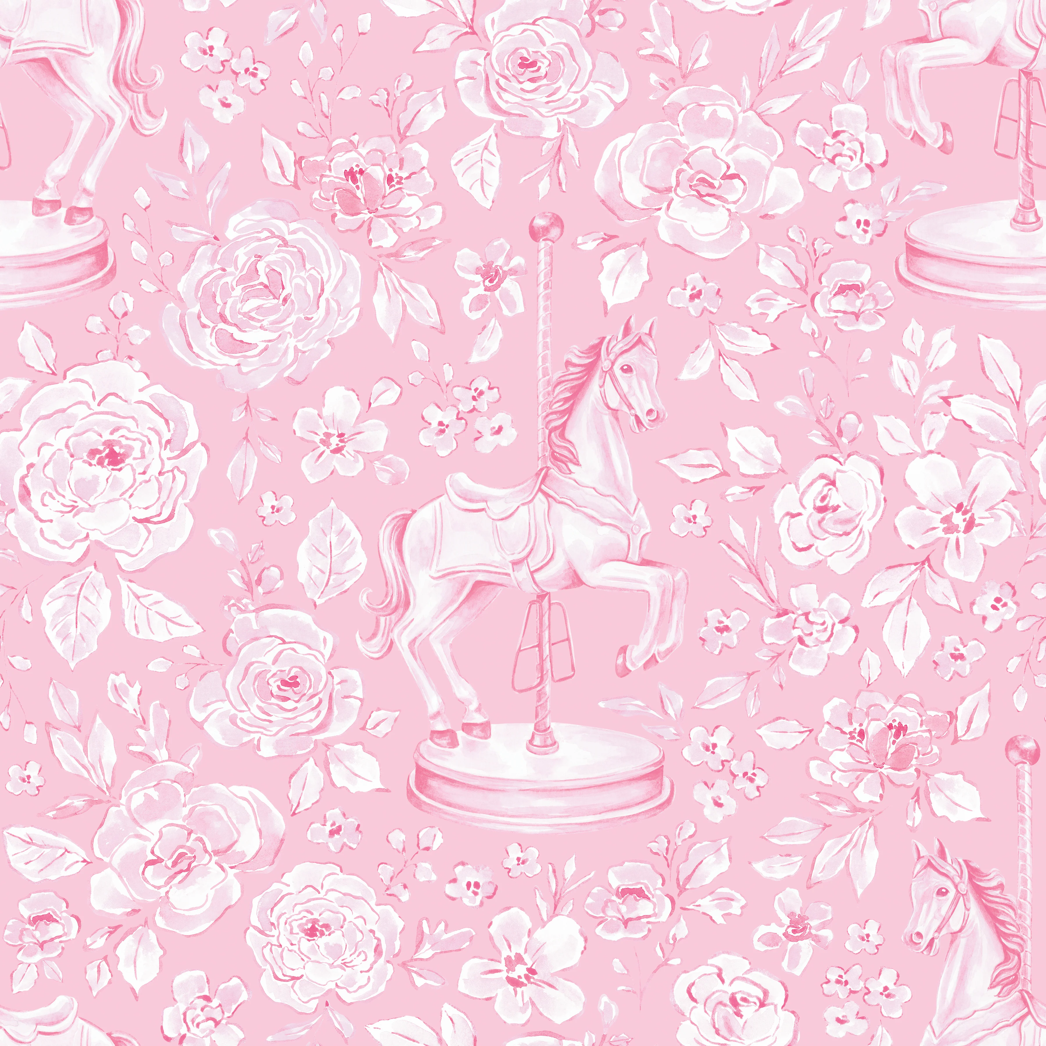 CateandRainn_JulietteCoquette_Pink_CarouselHorse_Floral_Pink_RGB