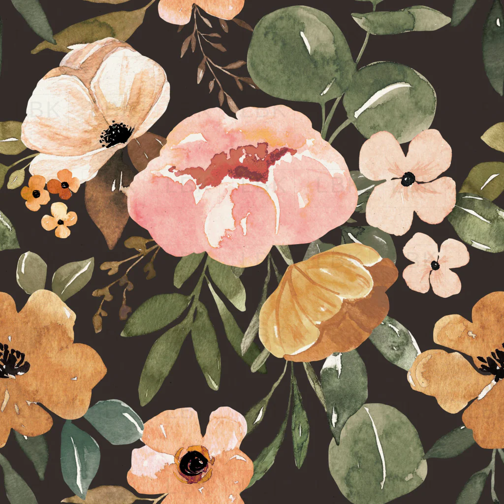 Charlotte Dark Boho Floral