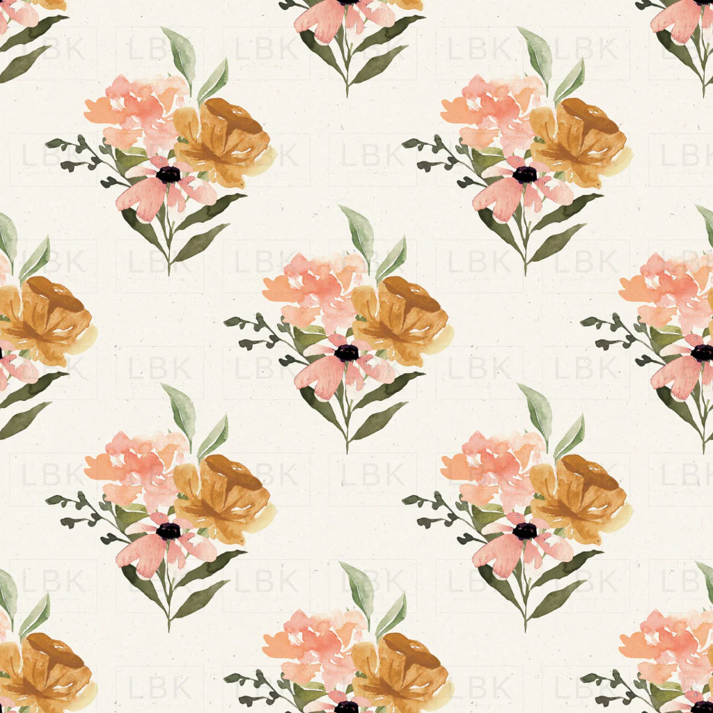 Charlotte Petite Bouquets on Textured Cream