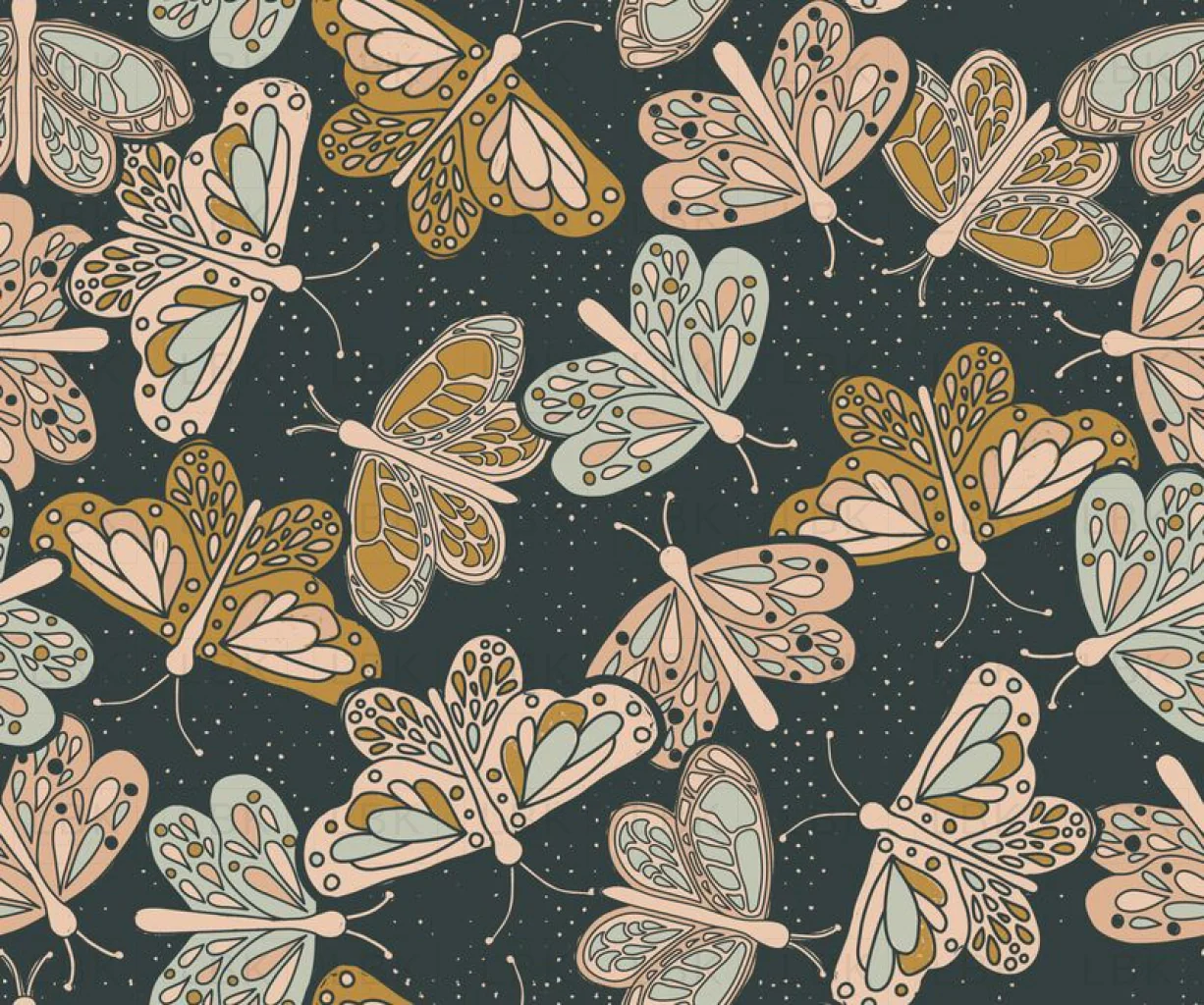 chasing the light butterflies - midnight