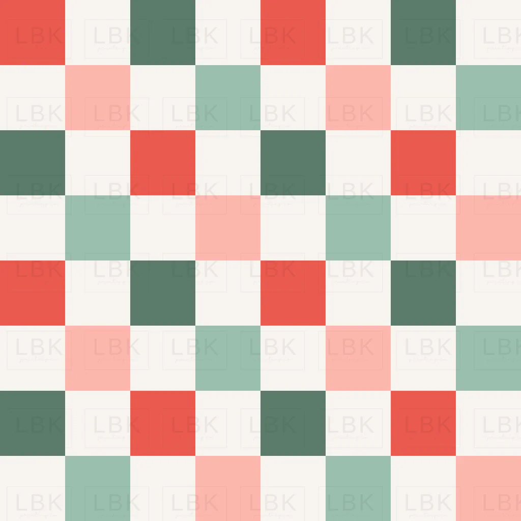 Christmas Checkerboard