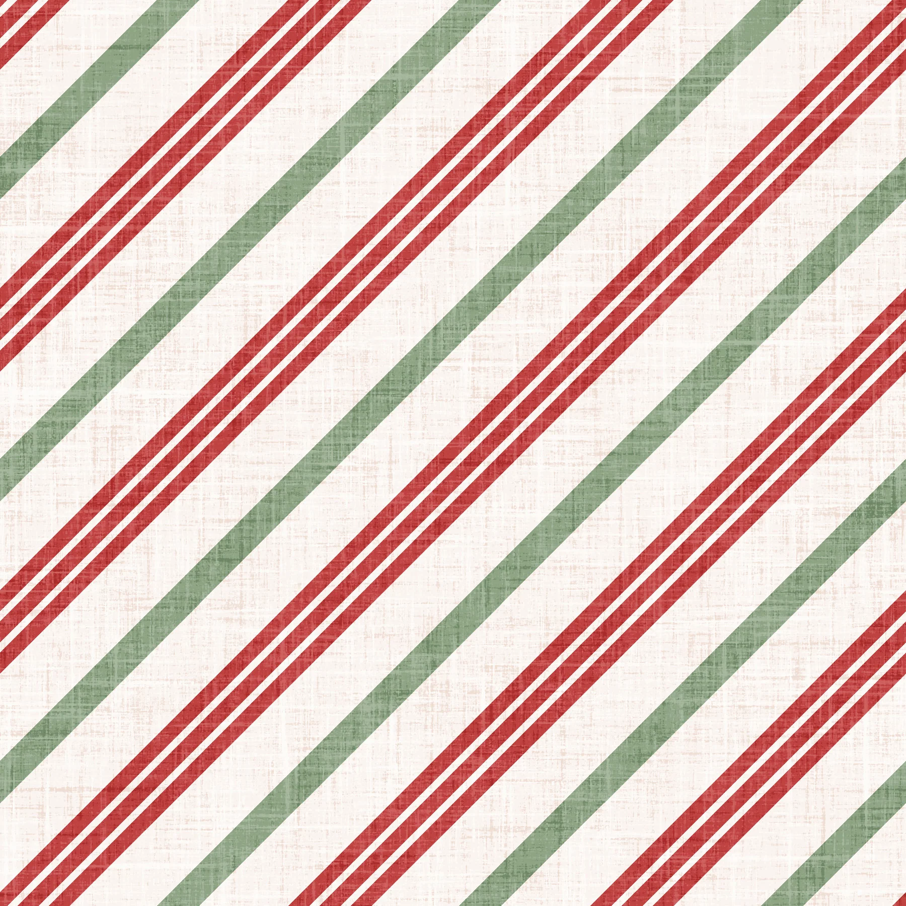 Christmas Cookie Candy Cane Stripe Multi