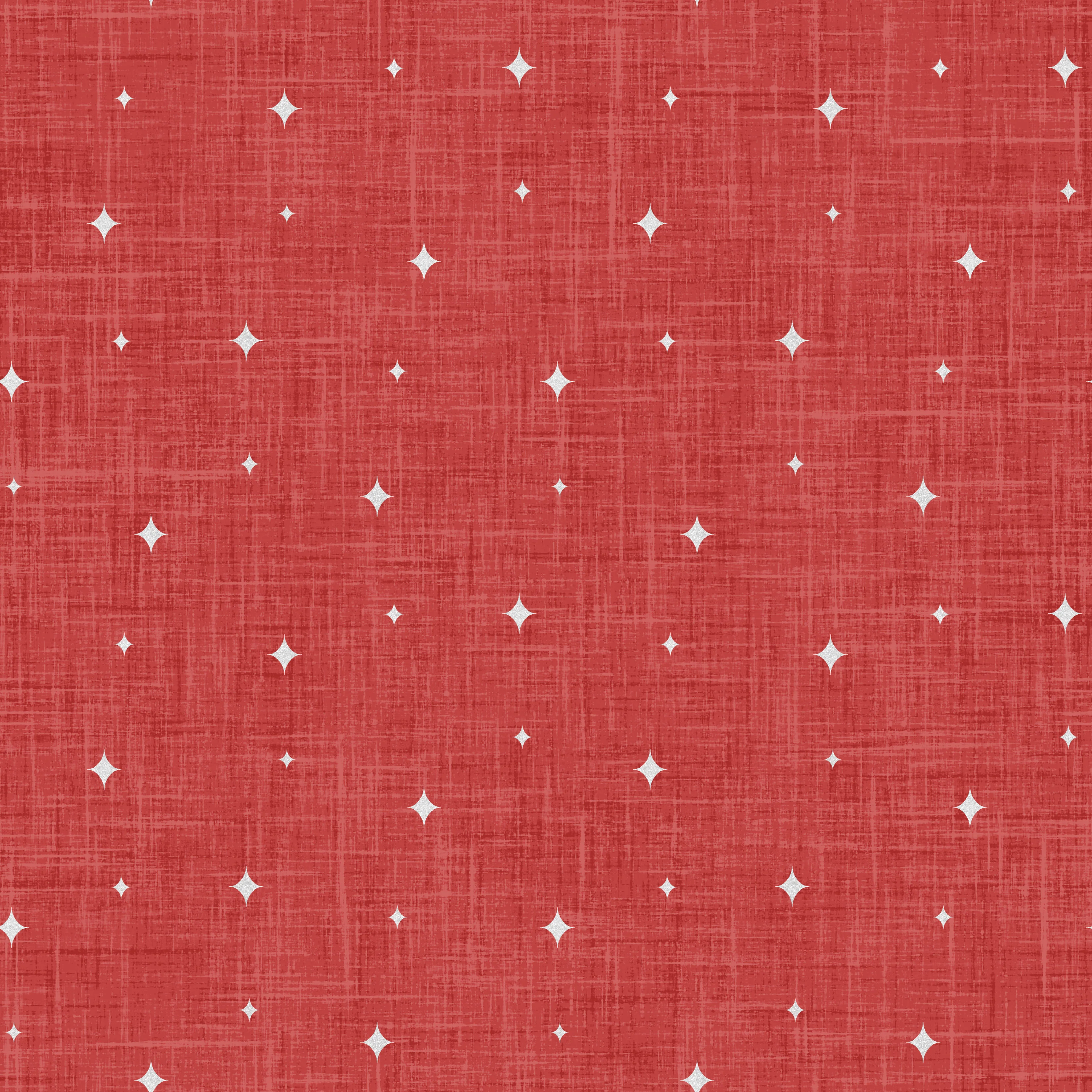 Christmas Cookie Stars Red