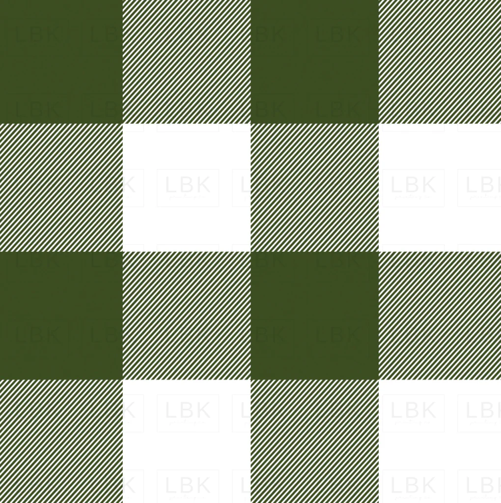 Christmas Dinos Green Plaid