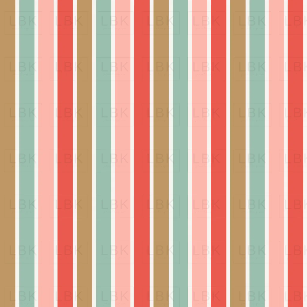 Christmas gold stripes