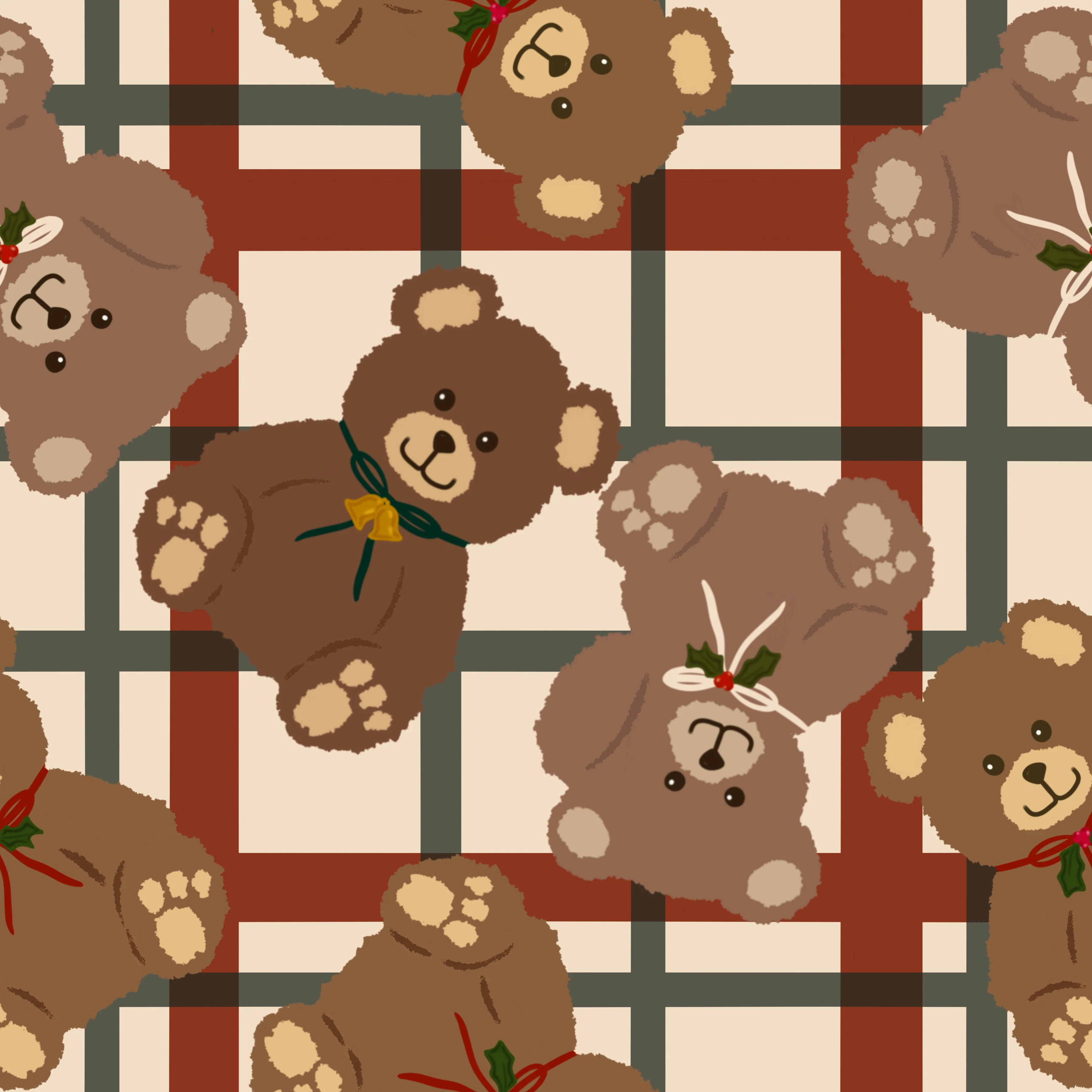 Christmas teddy