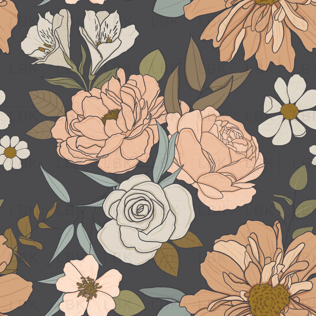 Claire Dark Floral