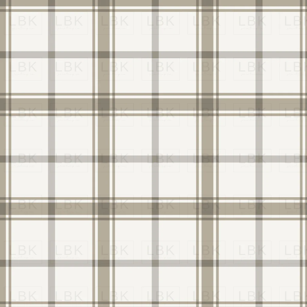 Classic Christmas Plaid Greige