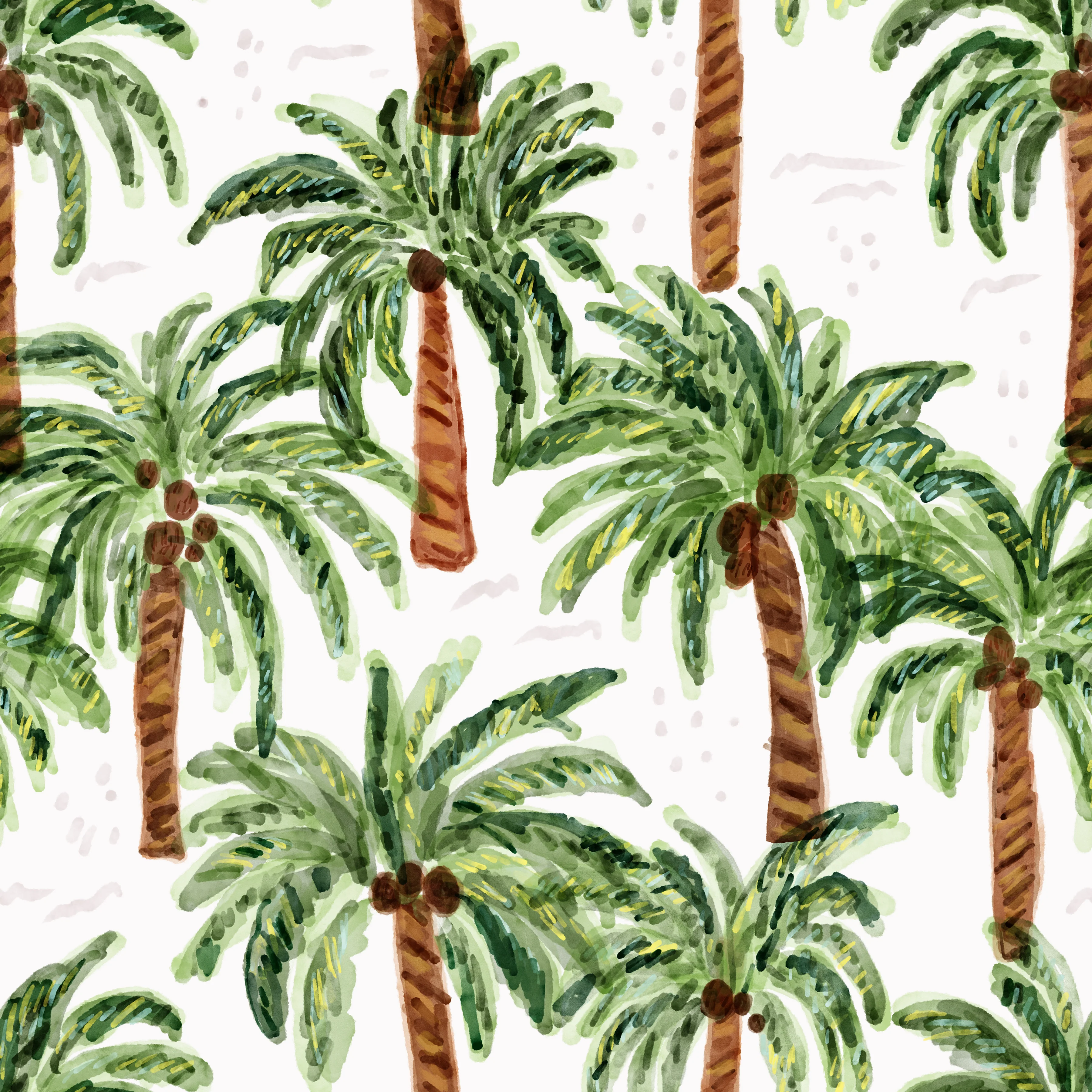 Coconut Tree-Sea