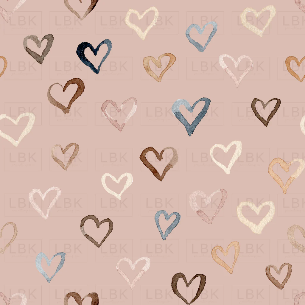 coffeeshop hearts on rose