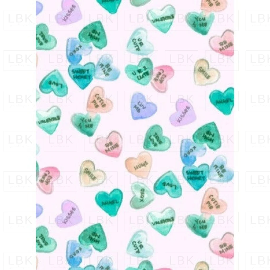 Conversation hearts periwinkle layerslab