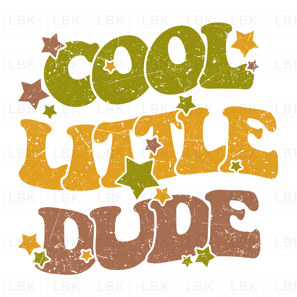 Cool Little Dude - Stars- DTF